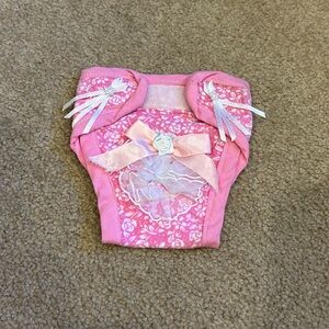 Cloth custom-made dog diaper